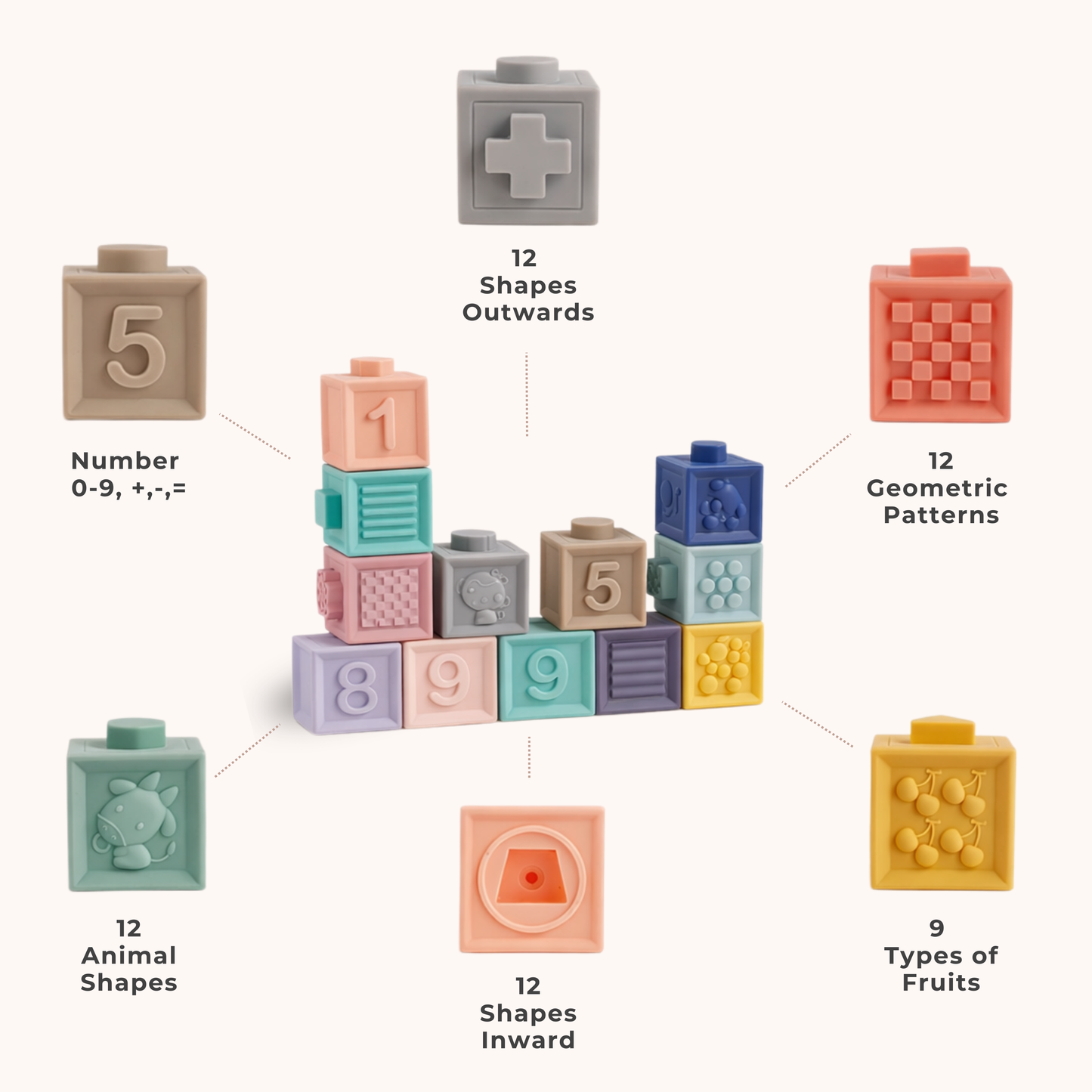 Toddla™ Soft Building Blocks